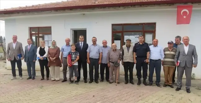 Merzifon Kaymakamı köy ziyaretlerine devam ediyor