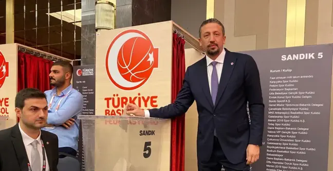 Hidayet Türkoğlu, Türkiye Basketbol Federasyonu Başkanlığına Yeniden Seçildi