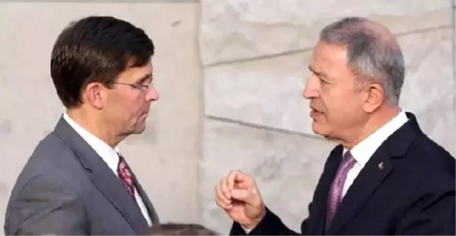 Bakan Akar, ABD'li mevkidaşıyla görüştü
