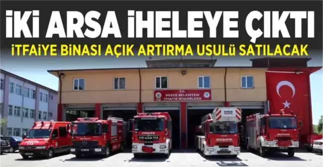 Düzce Belediyesi İki Arsayı İhaleye Çıkardı