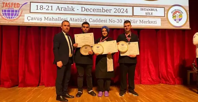 Düzce Üniversitesi Öğrencileri, Uluslararası Mutfak Günleri'nde 2. Oldu