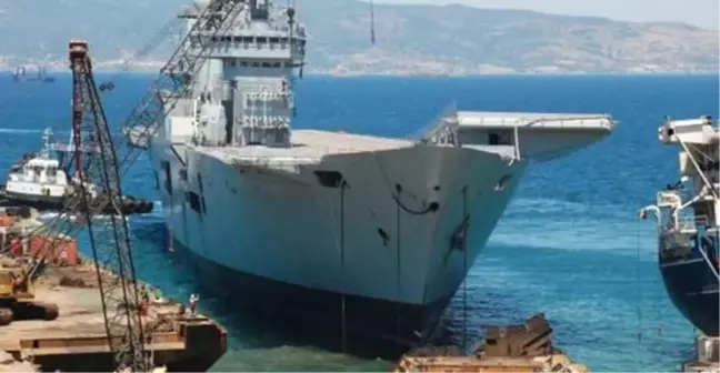 İngiliz Uçak Gemisi İzmir'de Hurdaya Dönüşecek