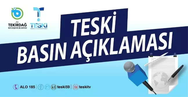 TESKİ'den açıklama