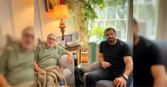 Baran Süzer'den Oscarlı oyuncu Robert de Niro'ya geçmiş olsun ziyareti