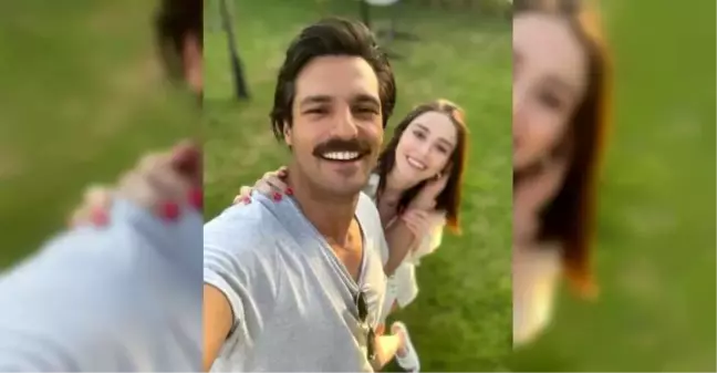 Özge Gürel'den Serkan Çayoğlu'na romantik kutlama