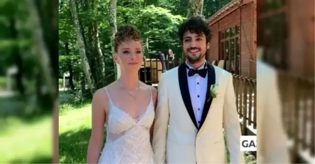 Taner Ölmez ve Ece Çeşmioğlu evlendi