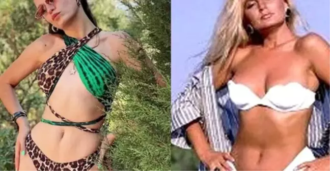 Banu Alkan, Serenay Sarıkaya'nın ayaklarını paylaştı