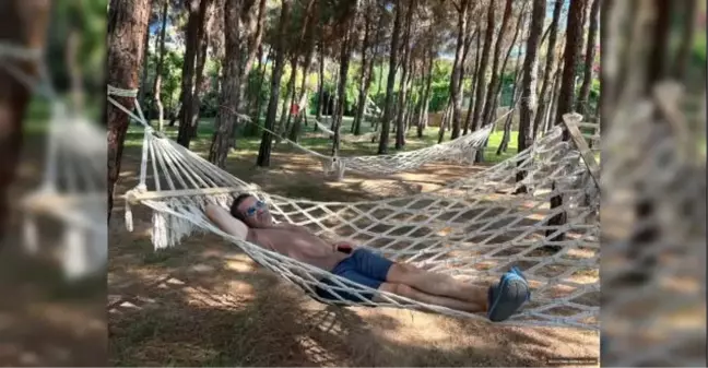 Bodrum'da Hamak Keyfi