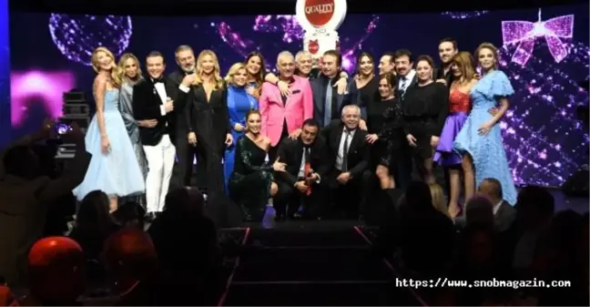 Quality Of Magazine'in Yeni Yıl Daveti Yıldızlar Geçidine Sahne Oldu