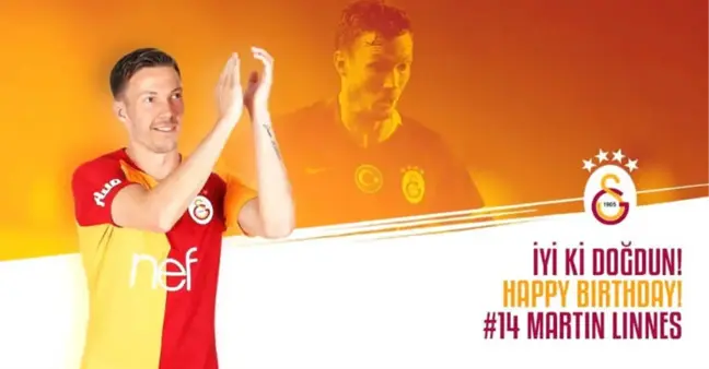 Galatasaray, Martin Linnes'in Doğum Günü Kutladı