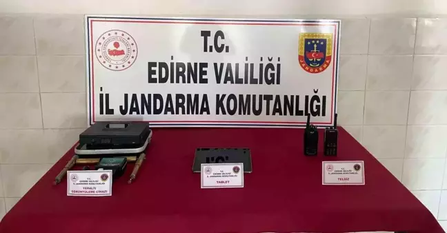 Edirne'de Kaçak Kazı Yapan 6 Şüpheli Yakalandı