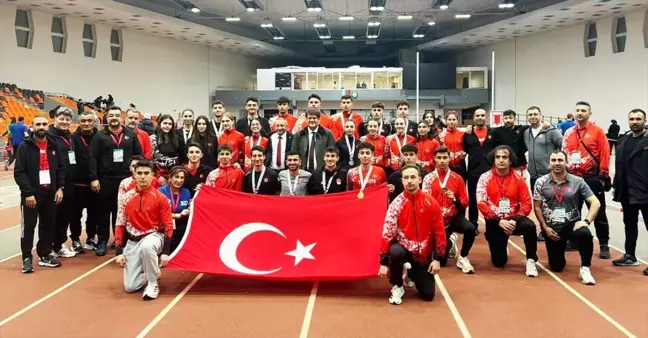 Atletizm Milli Takımı Balkan Şampiyonası'nda 13 Madalya Kazandı