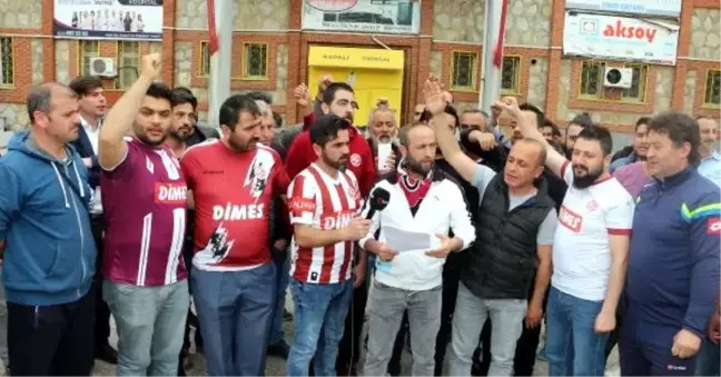 Tokatspor Taraftarından 'Küme Düşme' Tepkisi