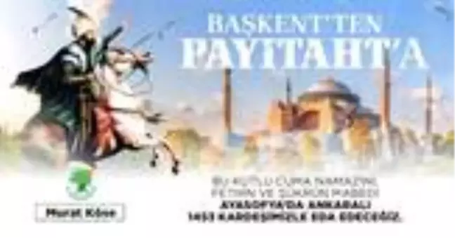 Mamak Belediyesi bin 453 Ankaralıyı Ayasofya Camii'ne götürüyor