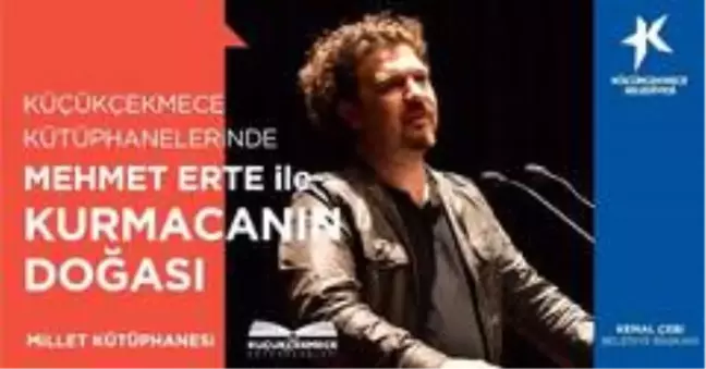 Küçükçekmece Kütüphaneleri'nde Mehmet Erte ile yazarlık atölyesi başlıyor