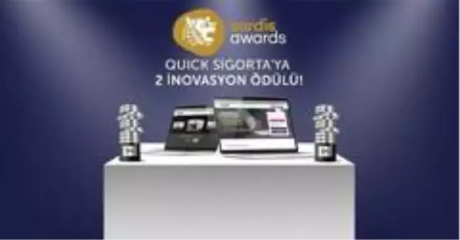 Quick Sigorta'ya Sardis Awards'dan 2 Ödül