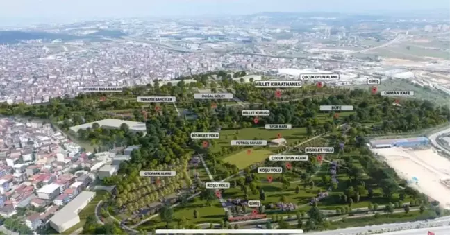 Bakan Kurum: Gebze Millet Bahçesi'ni 29 Ekim'e yetiştirmeyi hedefliyoruz