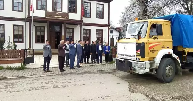 Kastamonu'dan deprem bölgesine yardım seferberliği devam ediyor