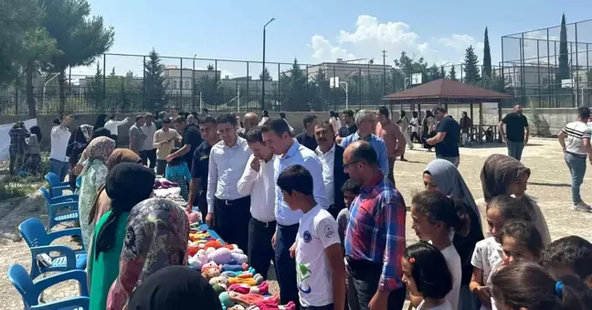 Samsat'ta depremzede çocuklar için şenlik düzenlendi