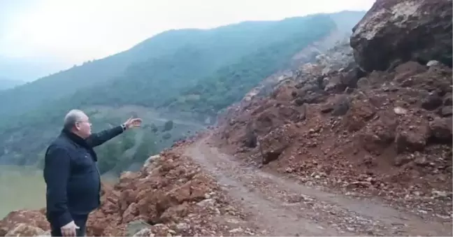 İslahiye'deki deprem sonrası doğal göl oluştu