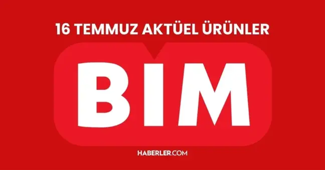 BİM 16 Temmuz Salı aktüel kataloğunda bu hafta hangi ürünler var? 16 TEMMUZ BİM AKTÜEL KATALOGU