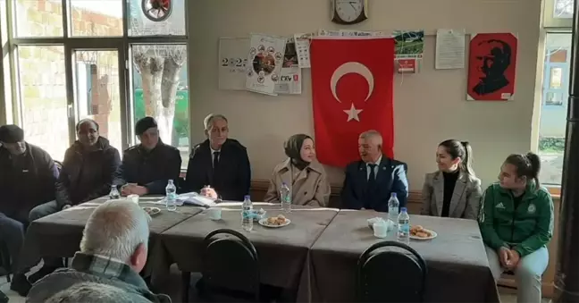 Vize Kaymakamı, Hayırsever İş İnsanı ile Bir Araya Geldi