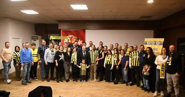 Keşan Belediye Başkanı Mehmet Özcan Fenerbahçe Taraftarlarıyla Bir Araya Geldi