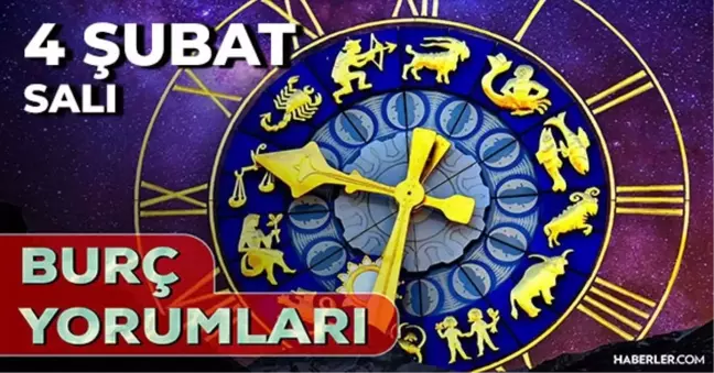 4 Şubat 2025 Günlük Burç Yorumları! Boğa, Kova, Koç, Aslan burcu yorumu! 3 Şubat AŞK, EVLİLİK, KARİYER, SAĞLIK burç yorumları