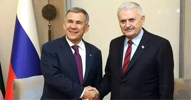 Tataristan Cumhurbaşkanı Minnihanov Ankara'da