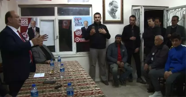 Başkan Özakcan'a Serçeköy Mahallesi Sakinleriyle Bir Araya Geldi