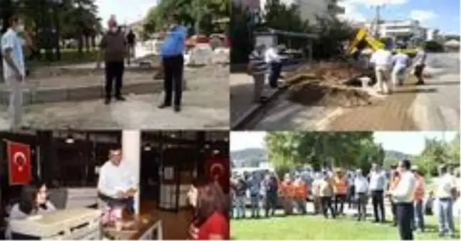 Belediye başkanı tüm ilçeyi sosyal medyadan canlı yayın yaparak bilgilendiriyor