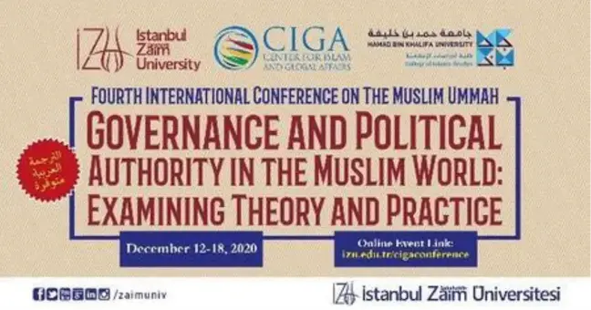 İZÜ, Uluslararası İslam Dünyası Konferansı'na ev sahipliği yapacak