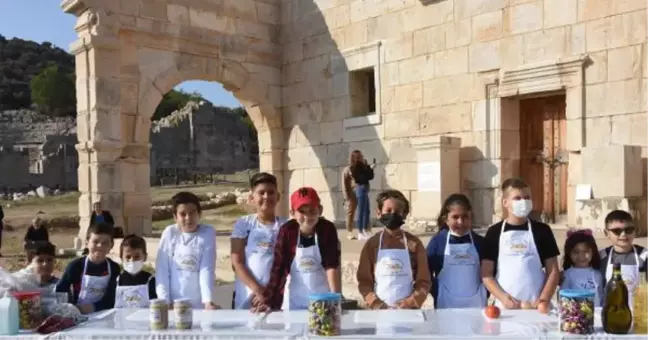 Patara'da 'Minik Şeflerle Gastronomi Kültür ve Sanat Festivali'