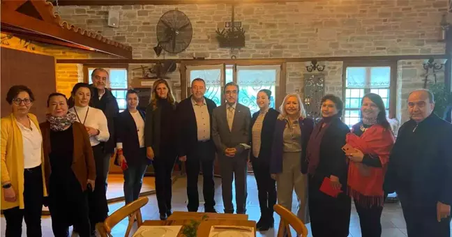 KUTO Kadın Girişimciler Kurulu ve Kuşadası Sosyal Hizmet Merkezi Müdürlüğü kahvaltıda buluştu