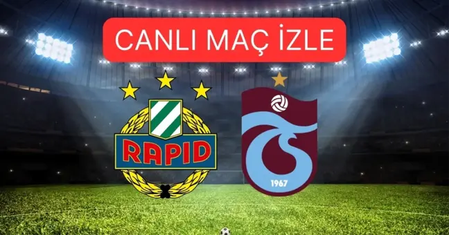 Rapid Wien- Trabzonspor maçı hangi kanalda? UEFA Avrupa Ligi Rapid Wien- Trabzonspor maçı ne zaman, saat kaçta?