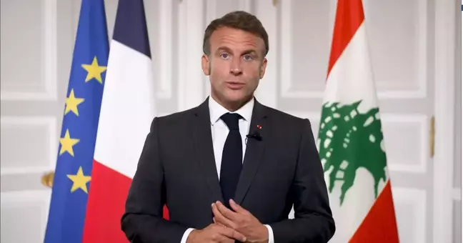 Macron, Lübnan'daki Saldırı Sonrası İtidal Çağrısında Bulundu