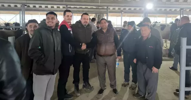 Keşan'da Canlı Hayvan Pazarı Yeniden Açıldı