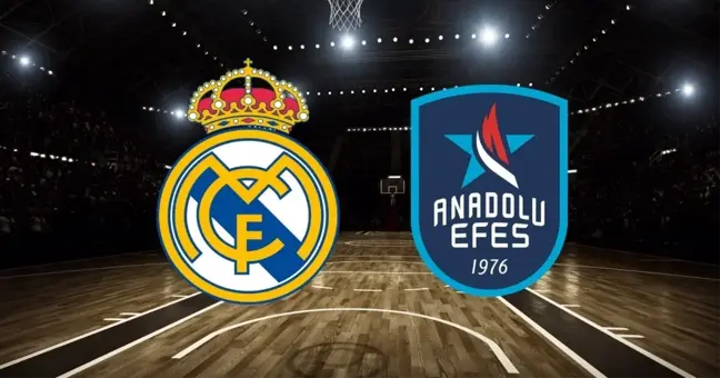 THY Euroleague Real Madrid Anadolu Efes basket maçı izleme linki! Real Madrid-Anadolu Efes maçı şifresiz, HD izleme linki var mı?