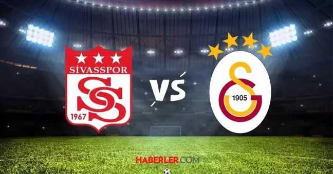 SİVASSPOR GALATASARAY maçı kaç kaç bitti? Sivasspor Galatasaray maçı geniş özeti! Golleri kim attı?