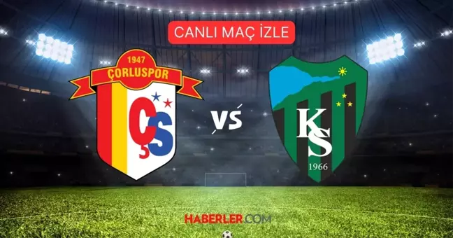 ZİRAAT TÜRKİYE KUPASI Çorluspor 1947-Kocaelispor maçı izleme linki! Çorluspor 1947-Kocaelispor maçı saat kaçta, hangi kanalda?