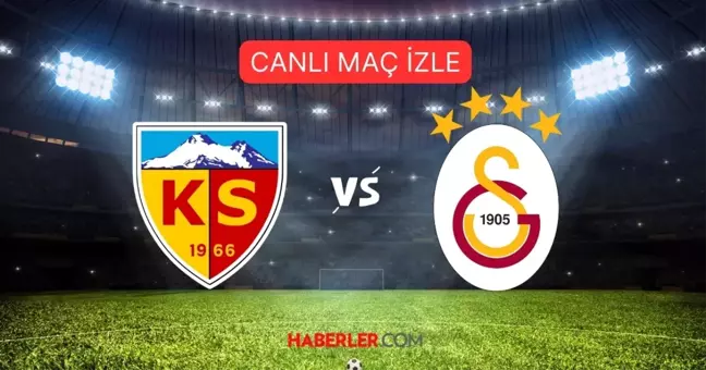 Kayserispor-Galatasaray maçı ilk 11'ler! Kayserispor Galatasaray maçı ilk 11'leri açıklandı mı?