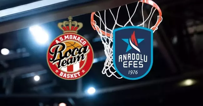 Monaco - Anadolu Efes basketbol maçı izle! MONACO ANADOLU EFES maçı şifresiz, donmadan, HD izleme linki