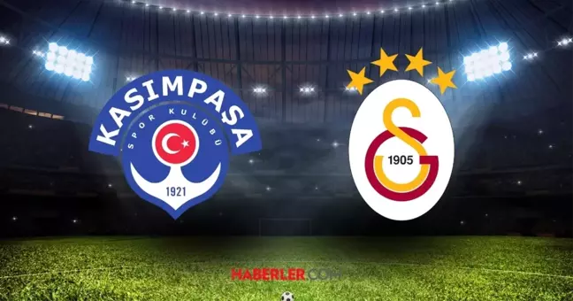 Galatasaray Kasımpaşa maçı ilk 11'ler!