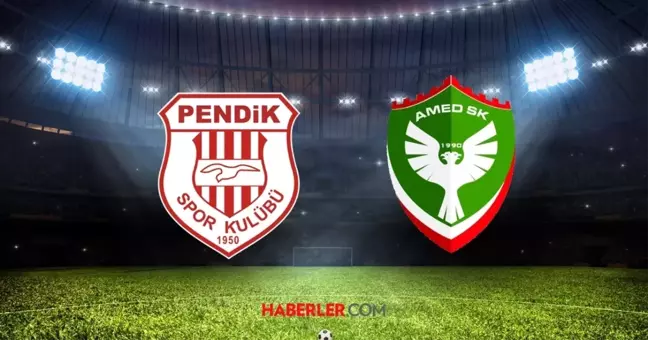 Pendikspor Amed SK maçı CANLI nasıl izlenir? Pendikspor Amed SK maçı HD, donmadan, kesintisiz izleme linki