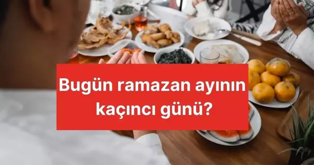 Bugün ramazan ayının kaçıncı günü? Bayrama kaç gün kaldı?