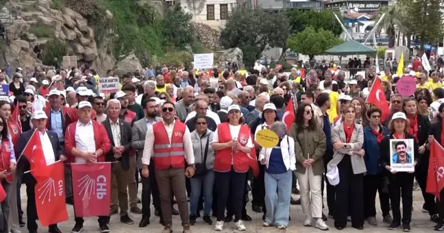 Alanya'da 1 Mayıs Emek ve Dayanışma Günü Coşkusu