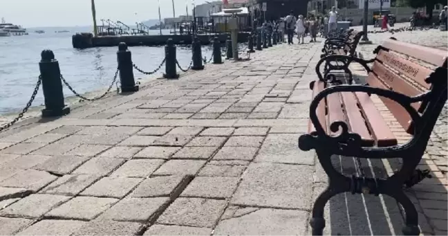 İstanbul'da Sıcak Hava Nedeniyle Sahiller Boş Kaldı