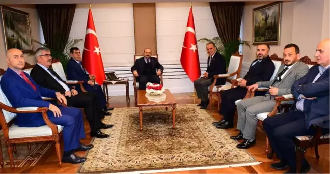 Trabzon Ticaret Borsası'ndan Vali Ustaoğlu'na Ziyaret