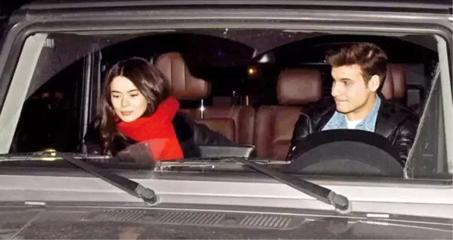 Oyuncu Mustafa Mert Koç, Gecelerde Elif Doğan ile Yakalandı