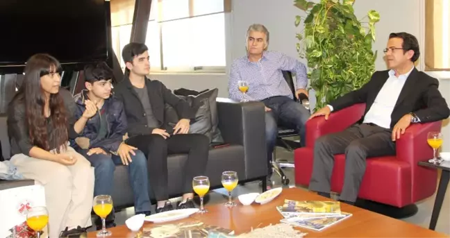 Dögem'in Genç Vekilleri Başkan Çandır'a Projelerini Anlattı